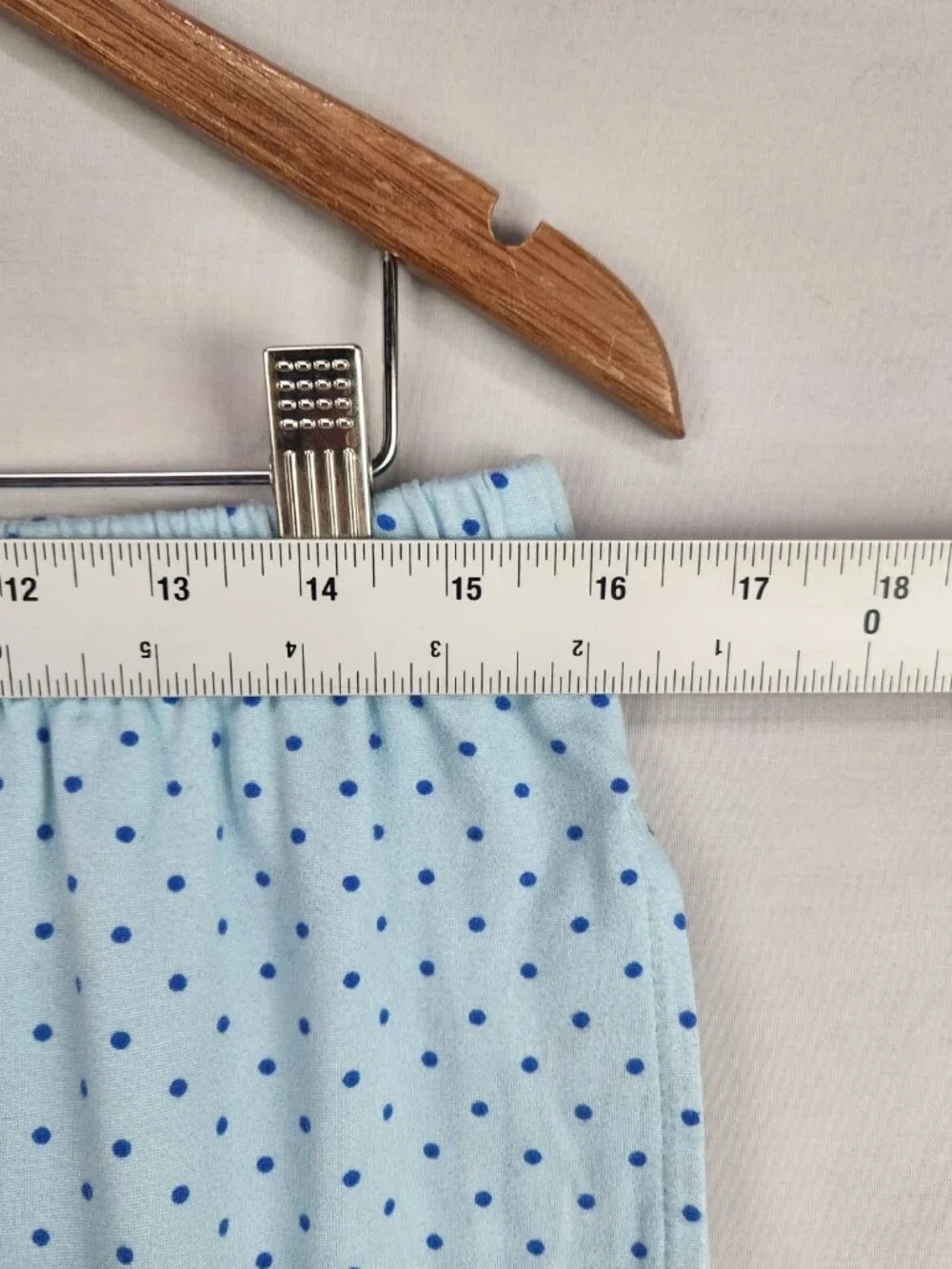 Kate Spade Crop Pajamas Womens M Blue Polka Dot New York Comfy Luxury Capri